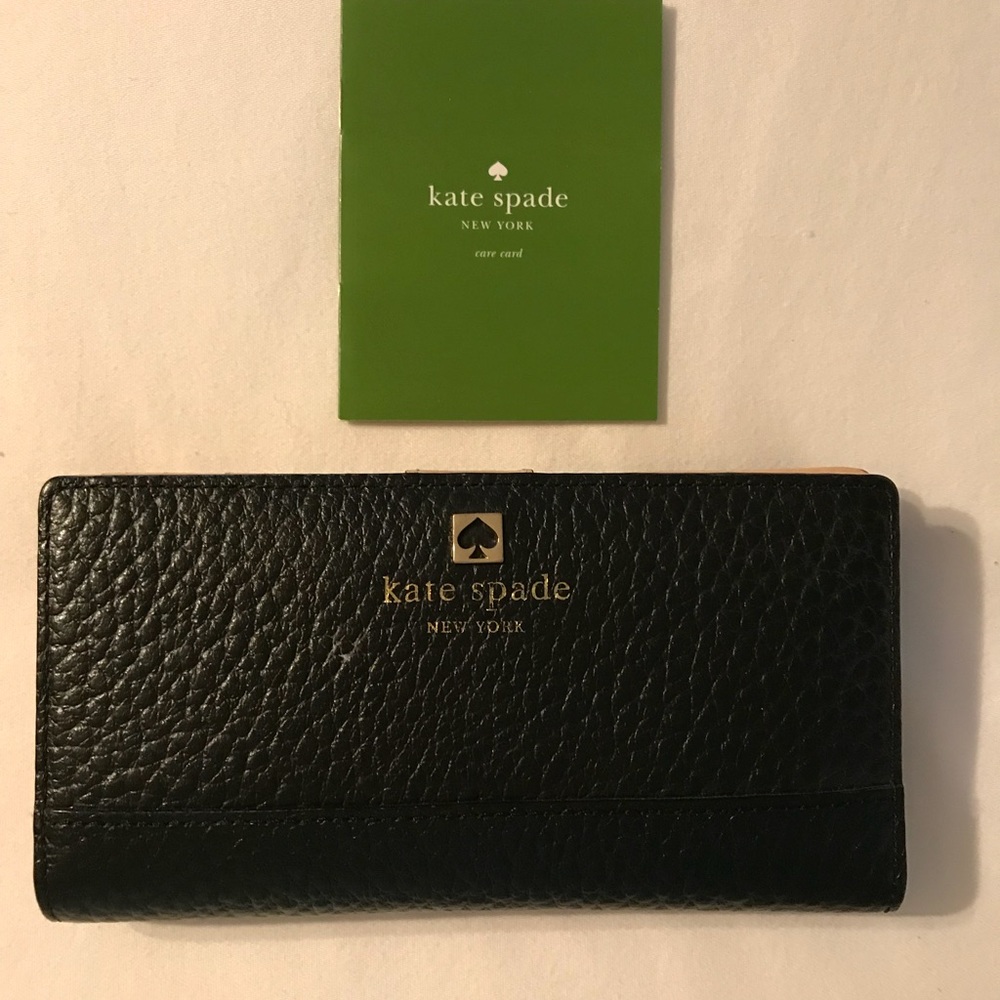 Authentic Kate Spade leather wallet